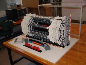 LHC-detector ATLAS in LEGO