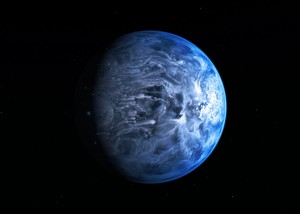 Blauwe planeet