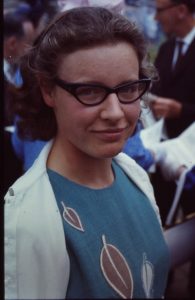 Jocelyn Bell Burnell in 1967.