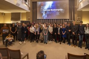 Jury's, organisatoren en genomineerden van de Cosmos Boekenprijs 2022