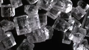 Kubusvormige ijskristallen